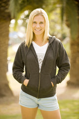 Zip Sweatshirt - Charcoal
